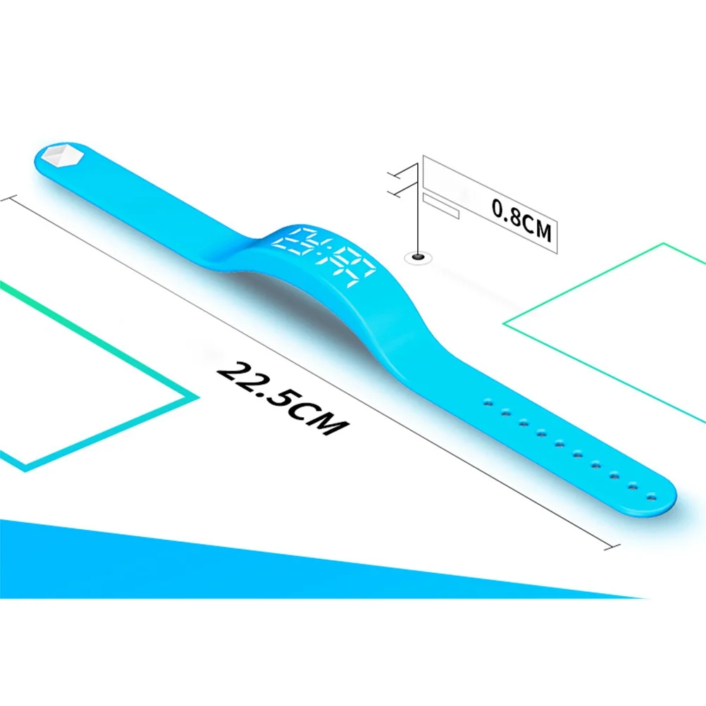 Smart Wristband Watch Lightweight 7-Day Fitness Time Date Display Pedometer Calorie Counter