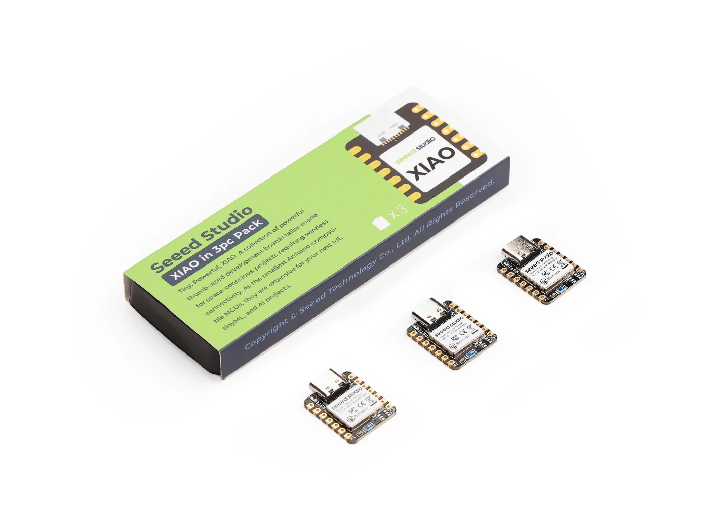 nRF52840 XIAO BLE -Seeed Studio XIAO BLE nRF52840- Arduino BLE-Supports Arduino / CircuitPython- BlE5.0 z anteną