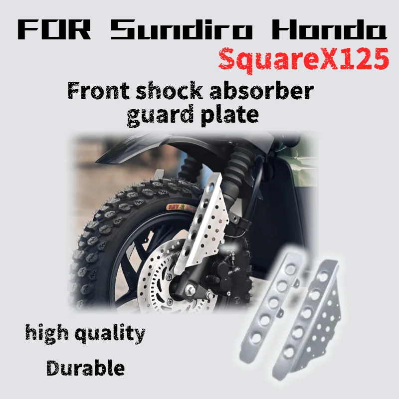 For Sundiro Honda Square X125 modification: front shock absorber guard plate, protective cover, and decorative cover accessories