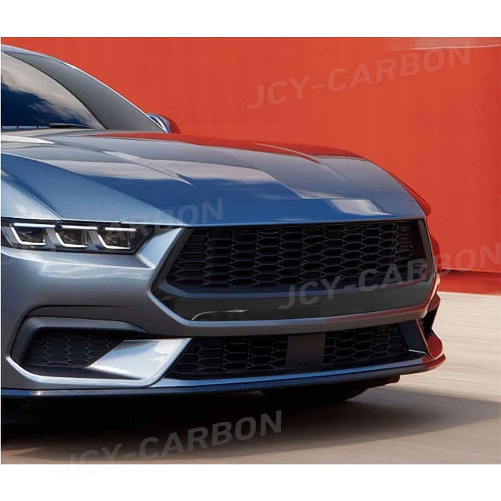 

Новая карбоновая защитная сетка для переднего бампера Ford Mustang 2024+ в стиле New Tech – аксессуар для экстерьера автомобиля, хит продаж