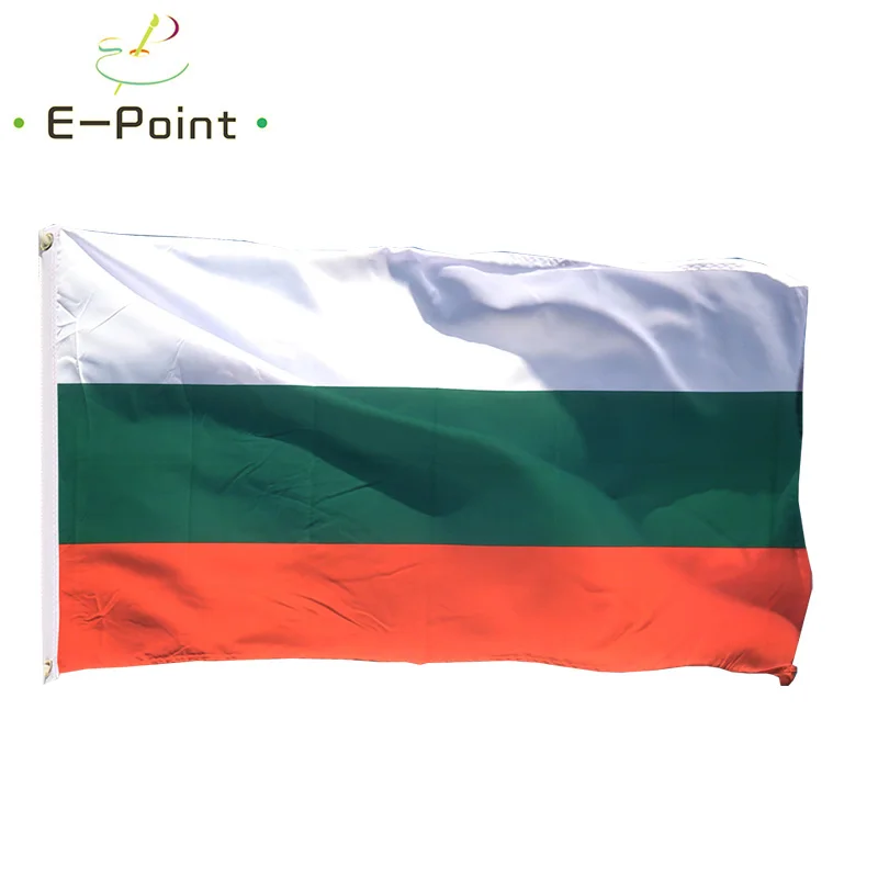 Bandera Nacional de Bulgaria 2 pies x 3 pies (60*90 cm) 3 pies x 5 pies (90*150 cm) Decoraciones Navideñas para el Hogar Bandera Decorativa