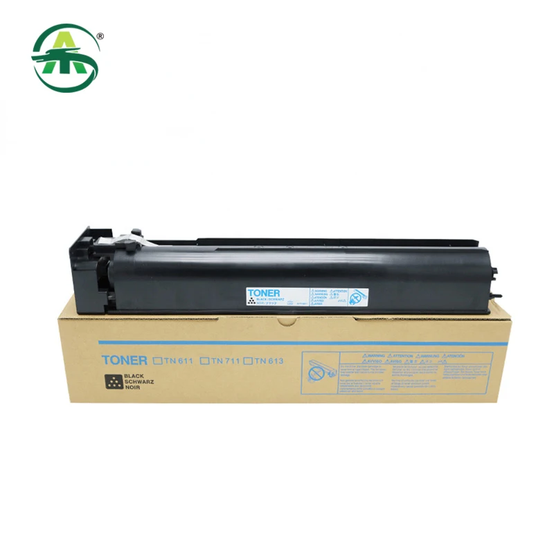 1PC BK750g TN712 TN Toner Cartridge For Konica Minolta Bizhub 654 654e 754 754e Toner Powder Copier Supplies Compatible