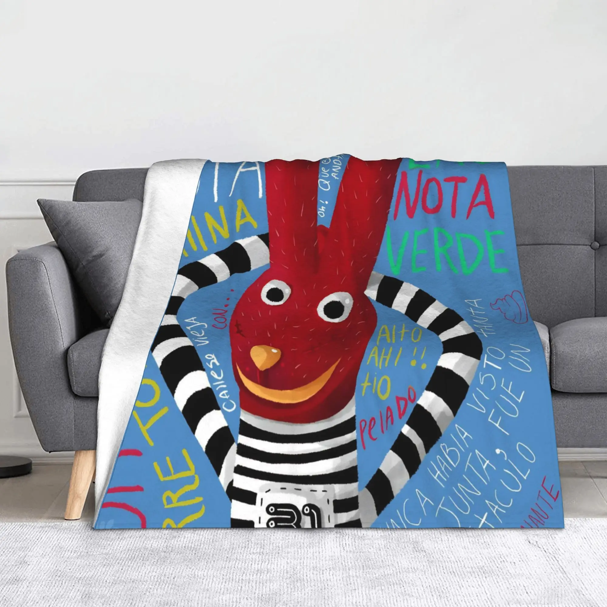 31 Minutos Flannel Throw Blanket 31 Minutes Chilean Comedy Blanket for Bed Travel Lightweight Bedroom Quilt