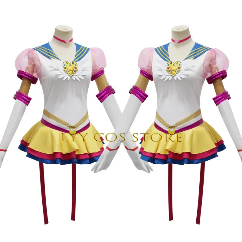 EE01 Anime Tsukino Usagi Cosplay Costume Anniversary Gamble Suit Dress Cosplay Moon Female Halloween Costumes And Wigs&0Ww