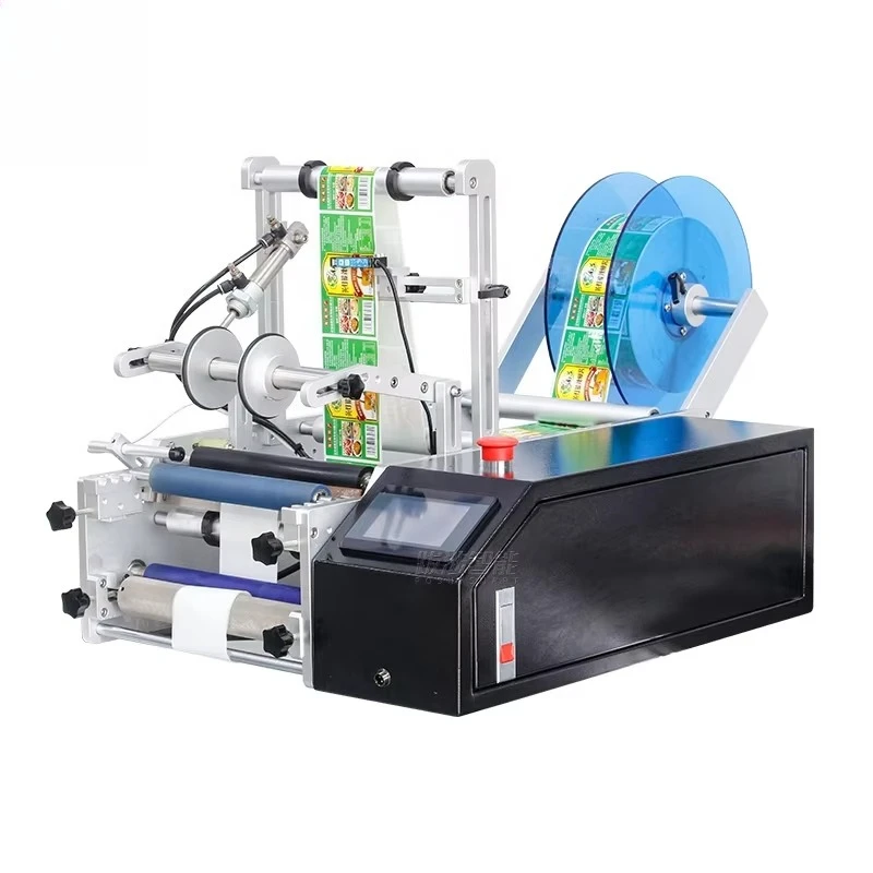 Bashe New Arrival Small Label Sticking Machine Bottle Labeling Machine for Wine Bottle