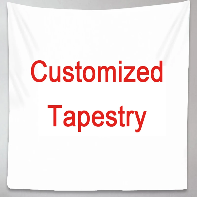 Customized Tapestry Wall Boho Mandala Tapestries Witchcraft Tapestrys Print Your Photo Hippie Walls Hanging Blanket Tapestry