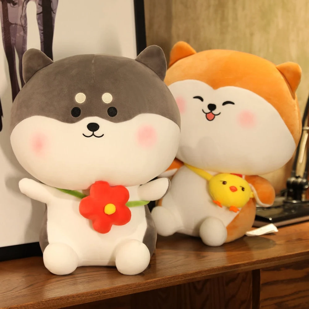 23cm New Sitting Posture Cute And Interesting Husky Shiba Inu Plush Toy Creative Dog Series Cute Doll Gift Boy Girl Soft Fill