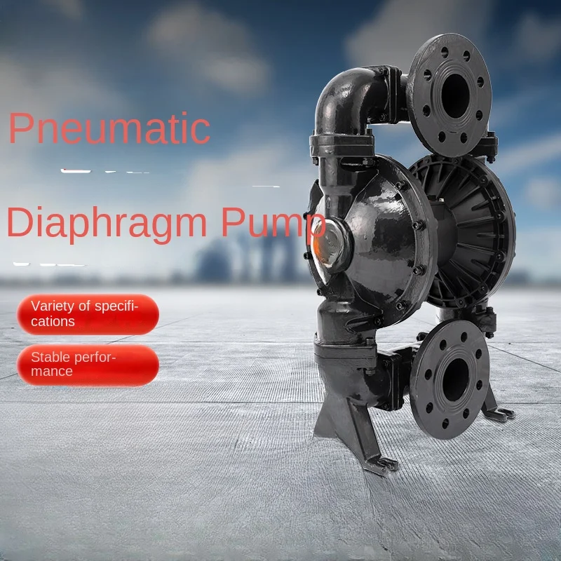 Pneumatic Diaphragm Pump QBY3-80QTFF Ductile Iron Material