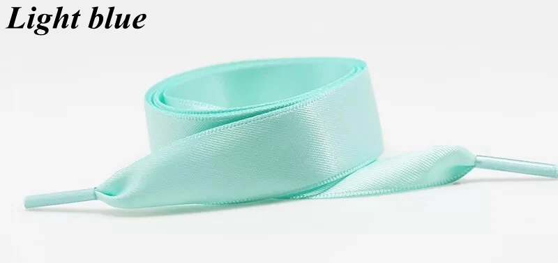 1 Paar Satin-Seidenband-Schnürsenkel für Sneaker, 2 cm Breite, 80 cm/100 cm/120 cm Länge – Detail 13