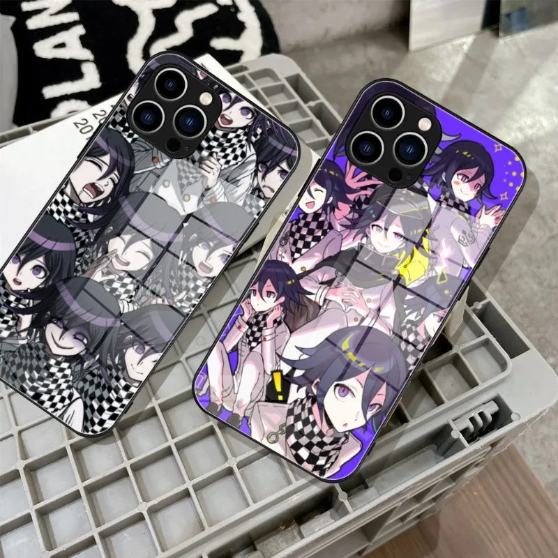 

Anime Kokichi Ouma Phone Case Tempered Glass For IPhone 14 13 11 12 Pro 8 7 Plus X 13 Pro MAX XR XS MINI SE 2020 Covers