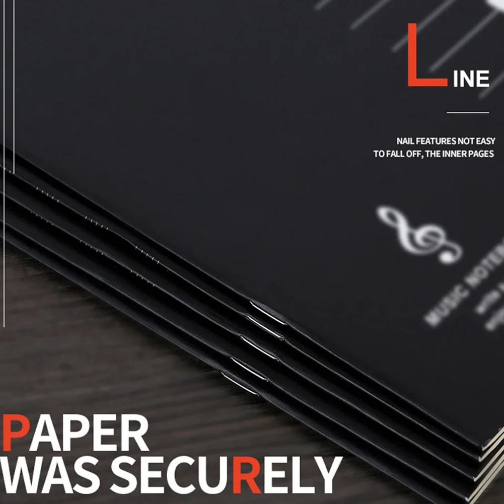 Music Notebook Blank Music Notebook Paper Music Notebook Staff Writing Paper Accessories Blank Book Manuscript