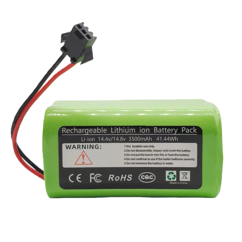 Original 14.4V 3500mAh battery For Robovac 11/Tesvor X500&Conga Excellent 990/1090/1790/1990/Deebot N79S/N79/DN6