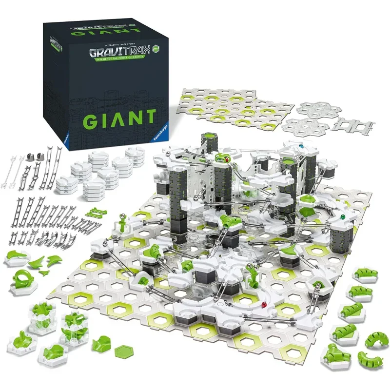 GraviTrax PRO Giant Set - Innovative Marble Run & STEM Toy | Engaging Construction Game | Compatible with All GraviTrax Sets | I