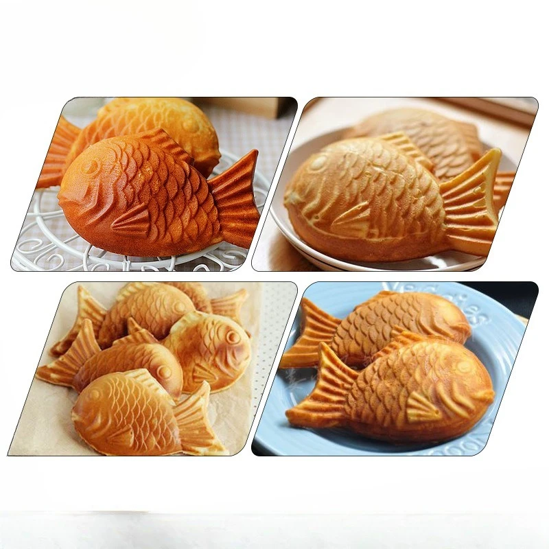 Commercial sea bream grill machine gas sea bream grill machine red bean stuffing fishing grill machine