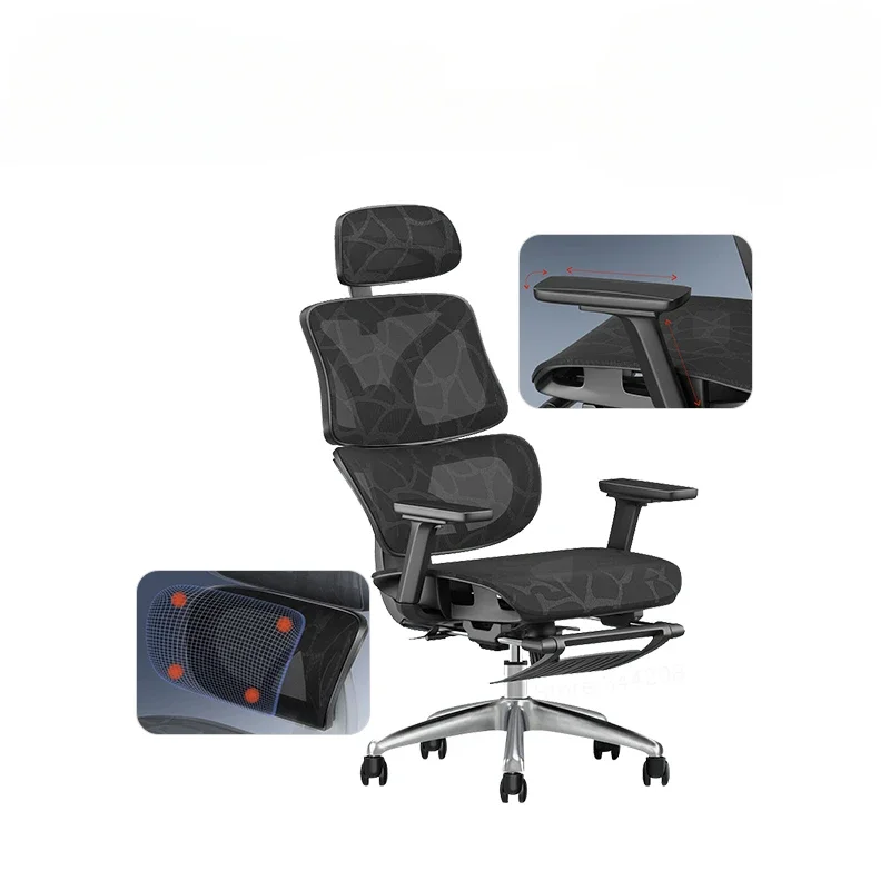 

Tookfun Ergonomic Computer LF09 Home Office Gaming Chair Learning Seat Lifting Rotating Reclining Comfortable