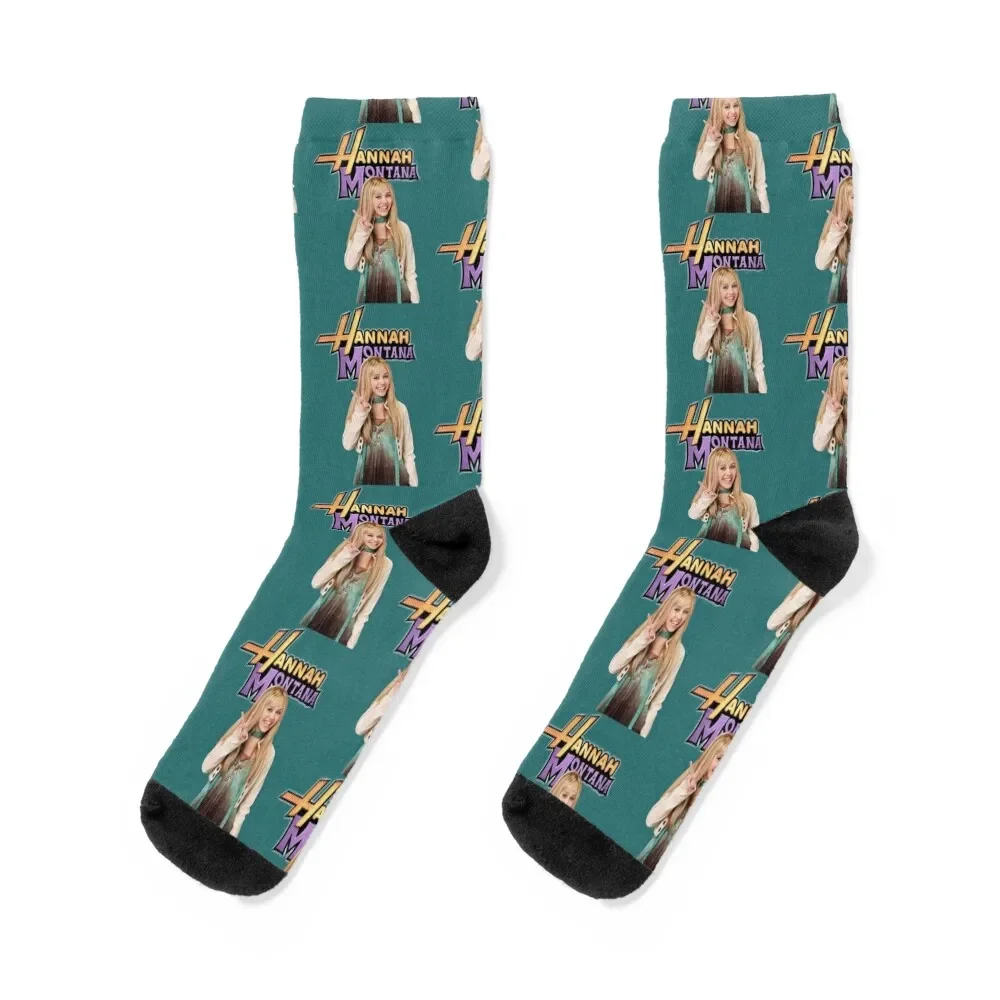 

hannah rockstar Socks professional running with print halloween Socks Man Women's