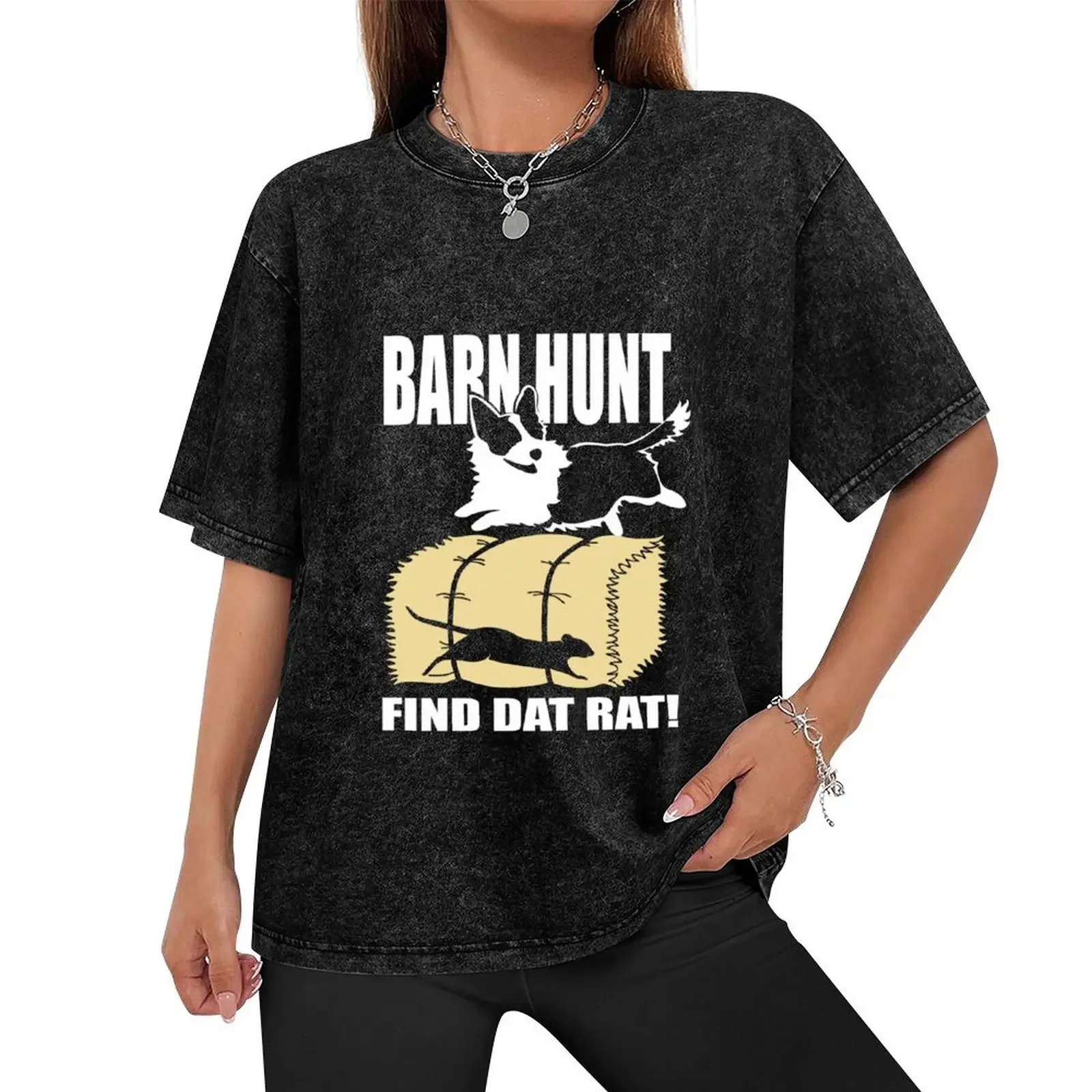 Barn Hunt Find Dat Rat Cardigan Corgi NickerStickers? on Redbubble T-Shirt shirts graphic tees Aesthetic clothing men tshirt