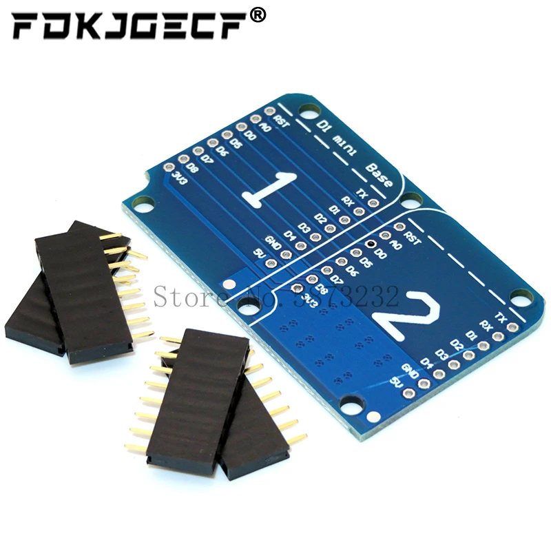 Breadboard Expansion Board Module Double Socket Dual Base Triple Base For Wemos D1 Mini With Pins