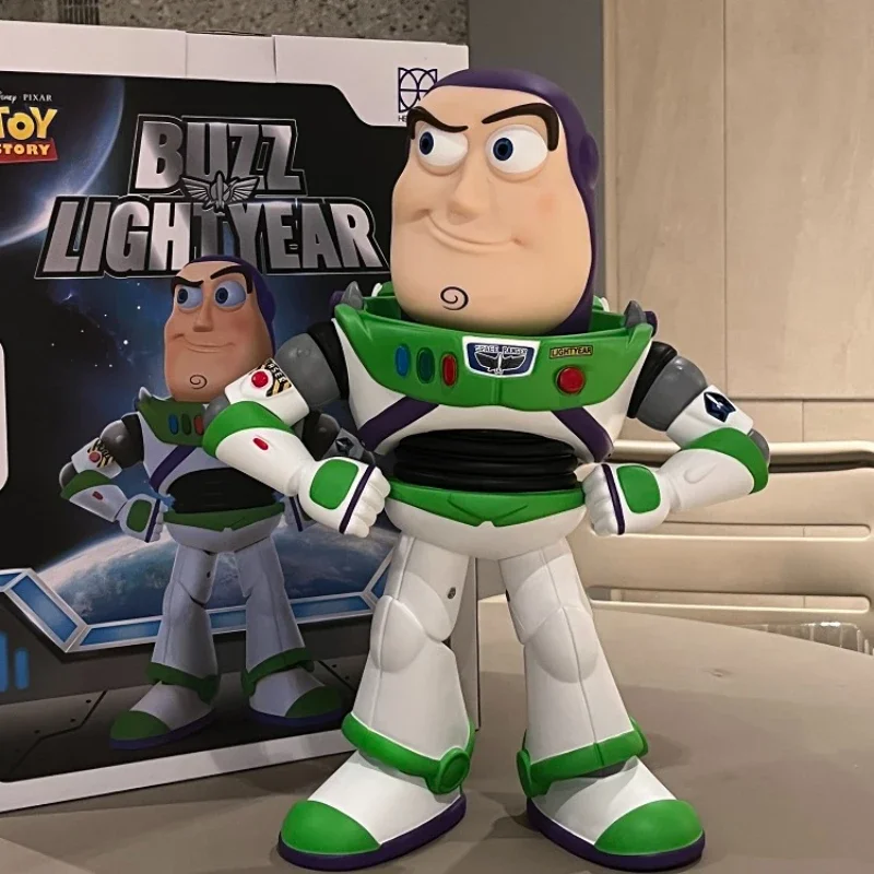 

36cm Disney Toy Story Buzz Lightyear Home Decoration action figure Handmade Trendy Play doll Children's Birthday Christmas Gifts