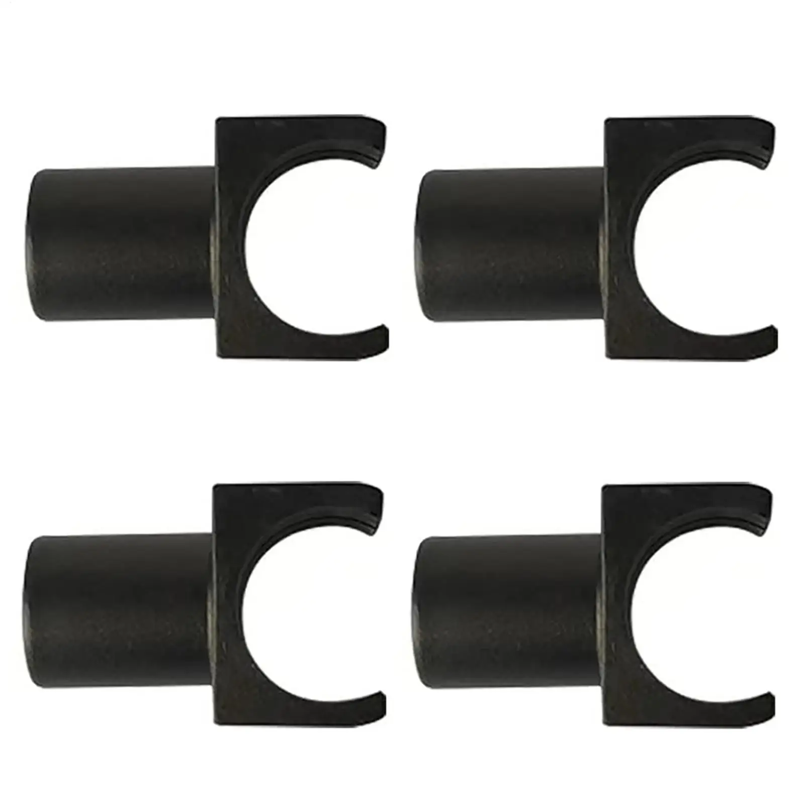 4 Pieces Wheelchair Parts U Shape Auxiliary Accessories Wheel Chair Seat Rail Guide For Home Maintenance Outdoor Travel Hospital