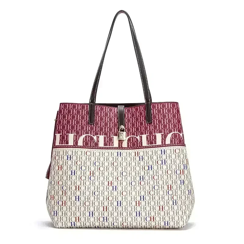 حقيبة كتف CH بتصميم متخصص من العلامة التجارية الفاخرة، حقيبة يد كروس عالية الجودة بطباعة حروف عالية الجودة، متعددة الوظائف