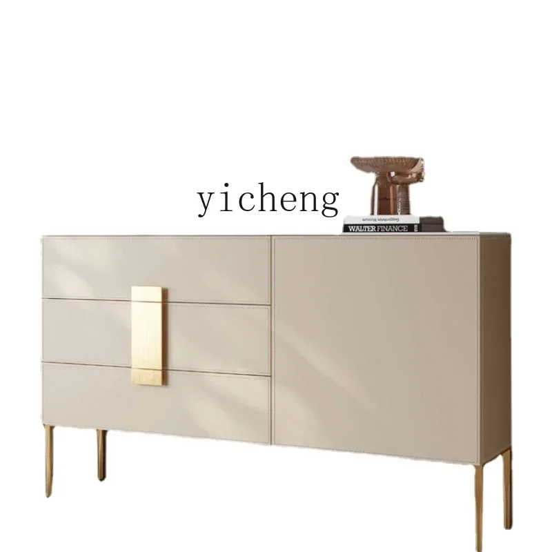 

Шкаф для хранения PQF, простая настенная перегородка для гостиной, каменная пластина, консольный стол