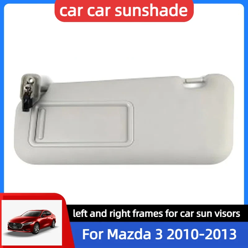 

For Mazda 3 2010-2013 car sunshade wired gray left and right frames