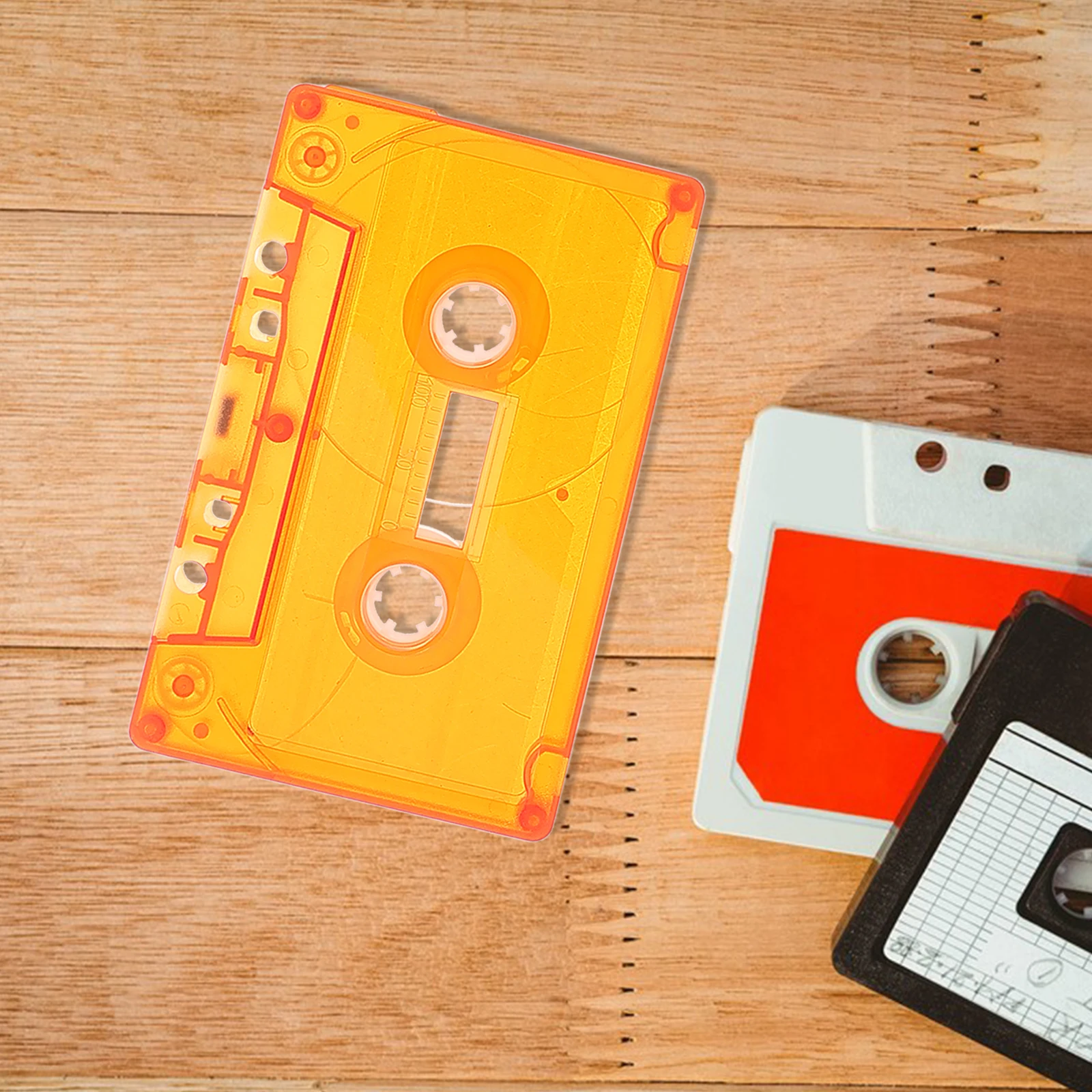 3 قطعة شريط كاسيت الديكور ريترو ستايل أشرطة كاسيت فارغة DIY بها بنفسك حفلة جدار الفن بركات ديكور المنزل شريط عتيق ملون
