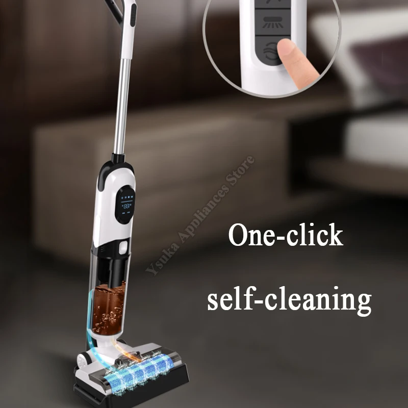 Intelligent Floor Cleaning Machine Home Use Fully Automatic Vacuum Cleaner That Combines Sweeping Mopping Disinfection Functions