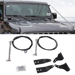 For Jeep Wrangler JL 2018-2020 Adjustable Limb Riser Kit Jungle Protector Obstacle Eliminat Car Exterior Accessories Metal Black