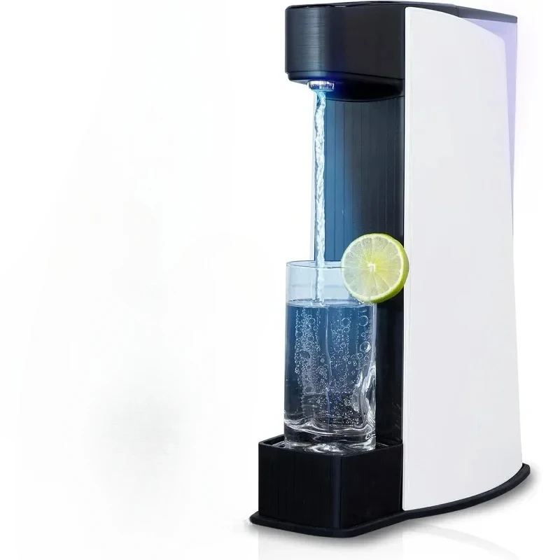 Sparkling Water Maker Machine Home Soda Stream Machine Screw-In CO2 Carbonator Countertop Water Mineralizer