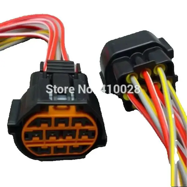 

Worldgolden 1/2/5/30/100 шт. для Hyundai/для Kia K2/вилка для фар/импорт/10p/разъем жгута проводов