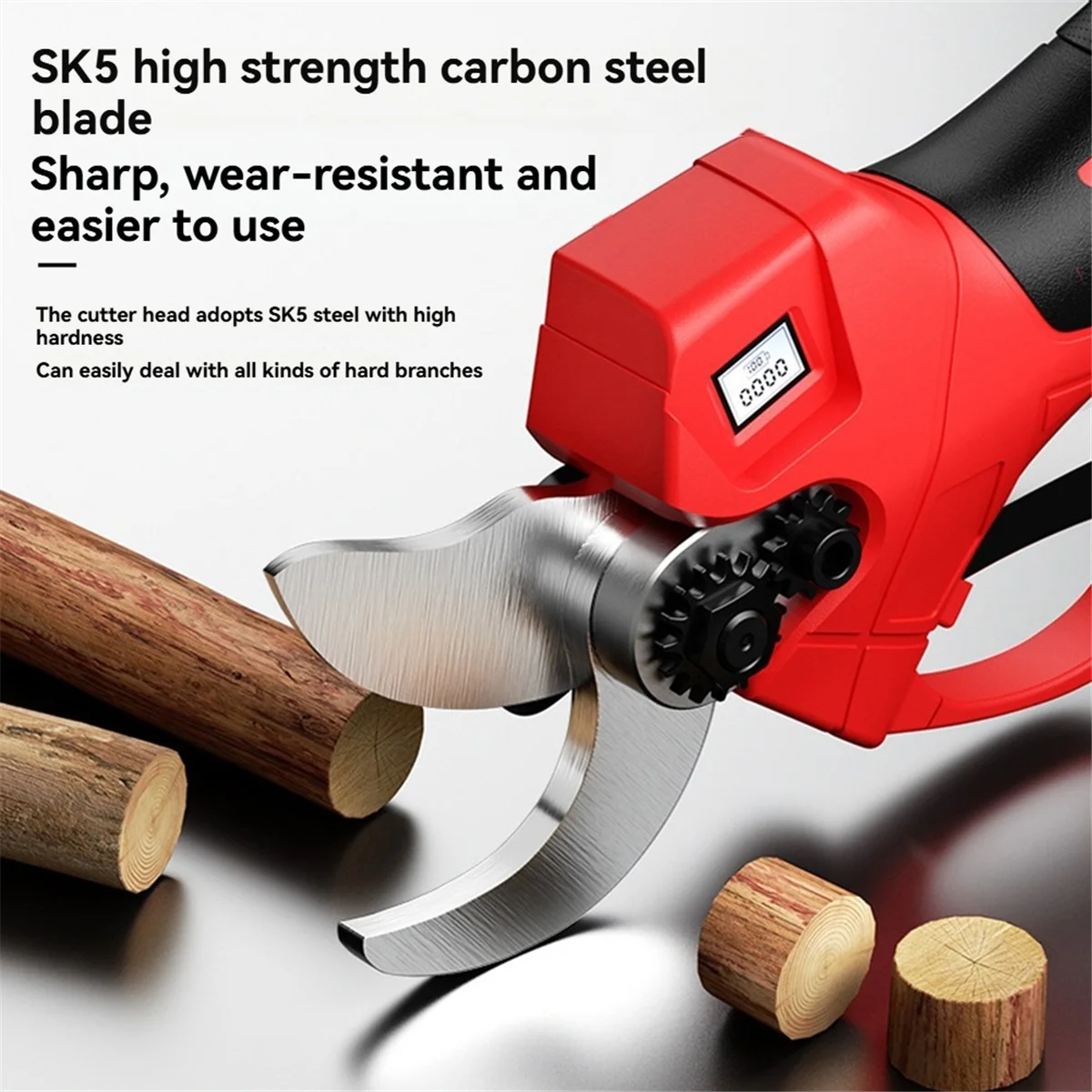 3 cm borstelloze elektrische snoeischaar 2 versnellingen draadloos elektrisch Hot sale gereedschap ta batterij