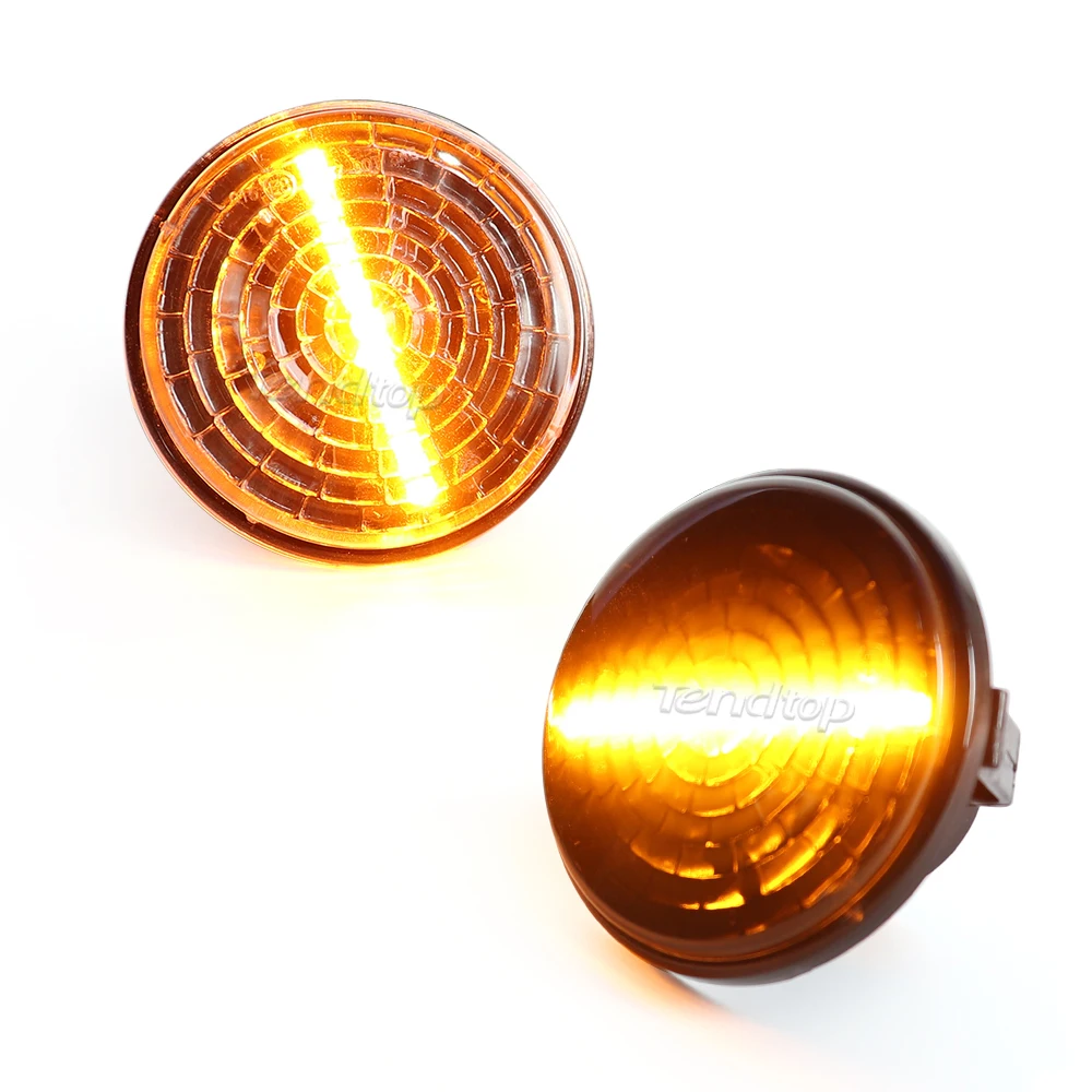 2pcs Dynamic Side Marker Turn Signal Light Sequential Blinker Lamp For Mazda MX5 Miata Mk1 Mk2 Mk3 1989-2015 Na Nb Nc
