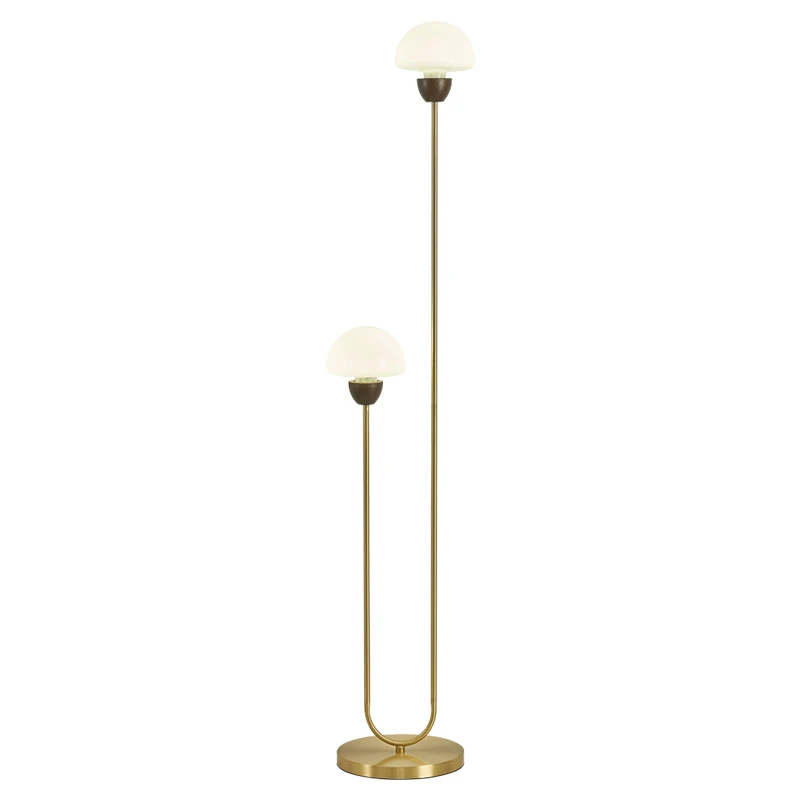 

2025 Новые современные полуамериканские светодиодные торшеры из ясеня E14 с регулируемой яркостью, роскошный домашний декор, элегантные светильники для гостиной