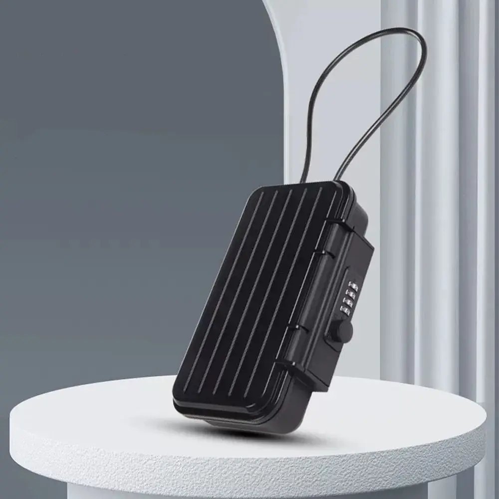 Waterproof Beach Safe Box 4-digit Password Detachable Phone Lock Box Compact Portable Storage Box For Outdoor Travel Camp