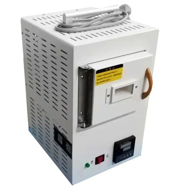 Laboratory Small Electric Furnace High Temperature Intelligent Furnace Enclosed Ceramic Fiber Muffle Furnace 220V