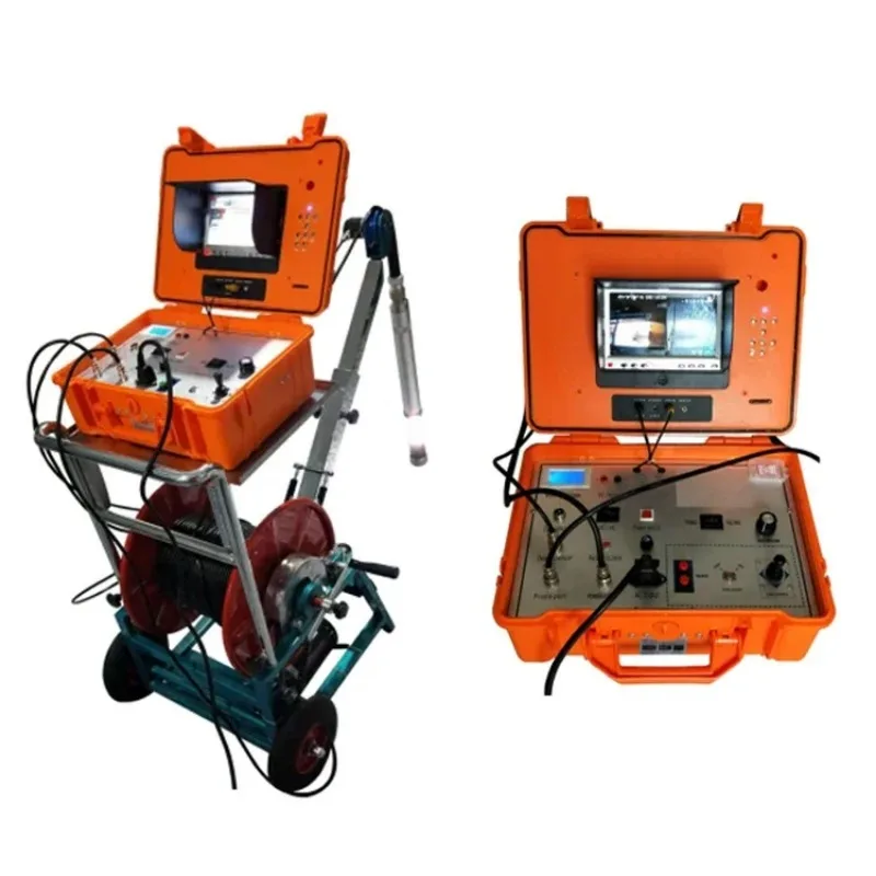 New  Underground Lightweight Well  100-300m 360 Degree View Deep Well Water Scanner Borehole Inspection