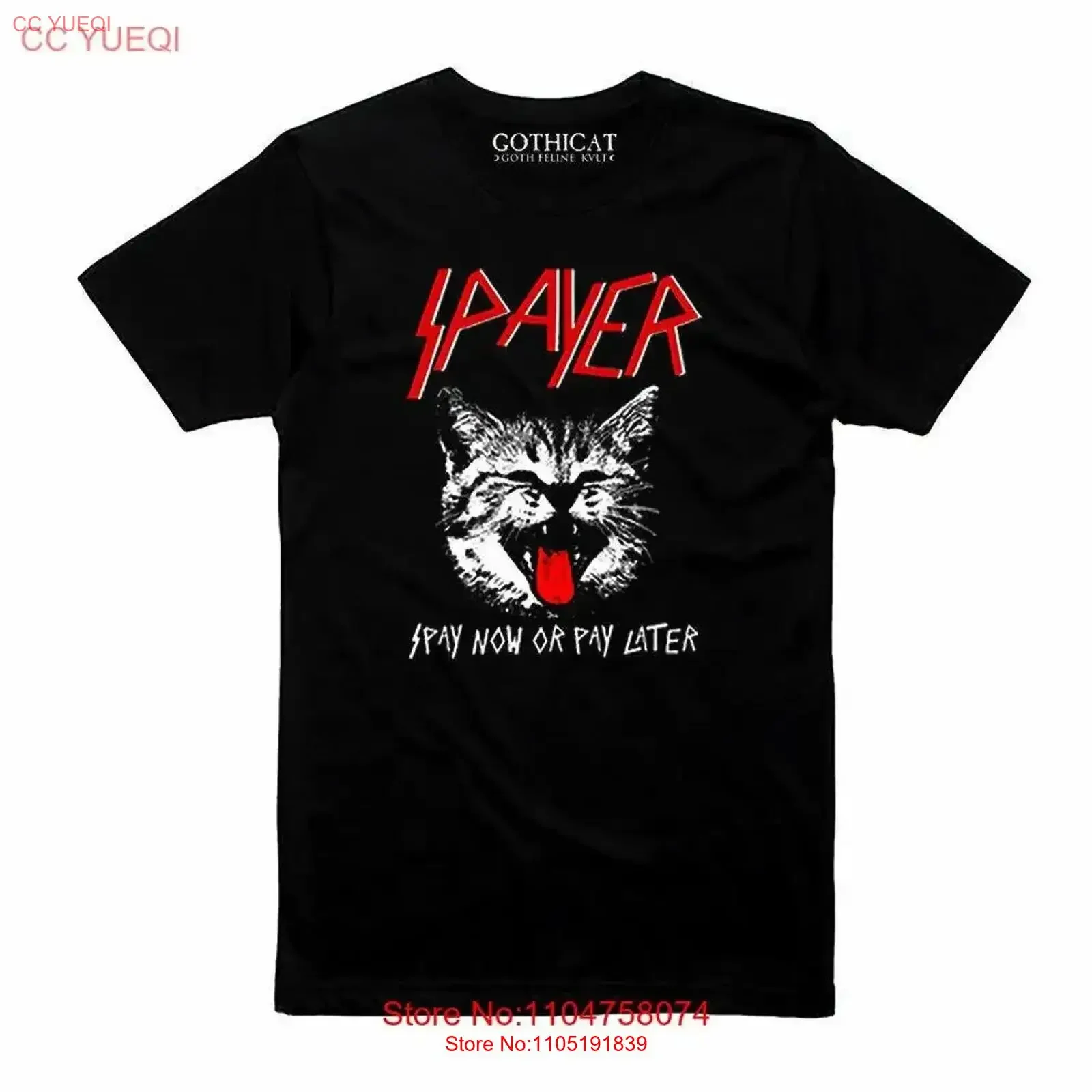 Spayer Spay ahora o pague más tarde camiseta vintage lavada superior para uso diario suave estirado elegante ropa de diseñador Casual homme