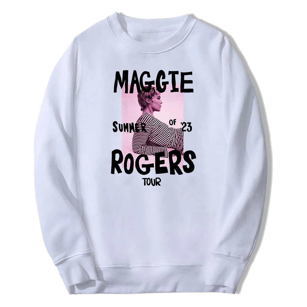 Maggie Rogers Summer of '23 Tour Merch Crewneck Long Sleeve Streetwear Men Women Sweatshirt Fashion Clothes