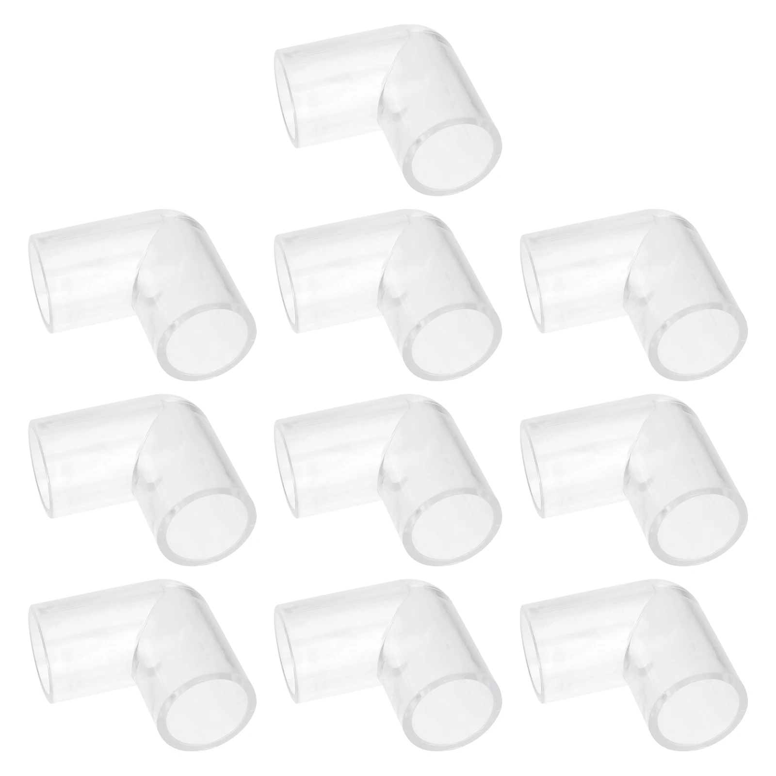 

10pcs Fish Tank Tube Hose Connector Aquarium Water Pipe 16mm ID Fitting Garden Hose Accessories Lightweight