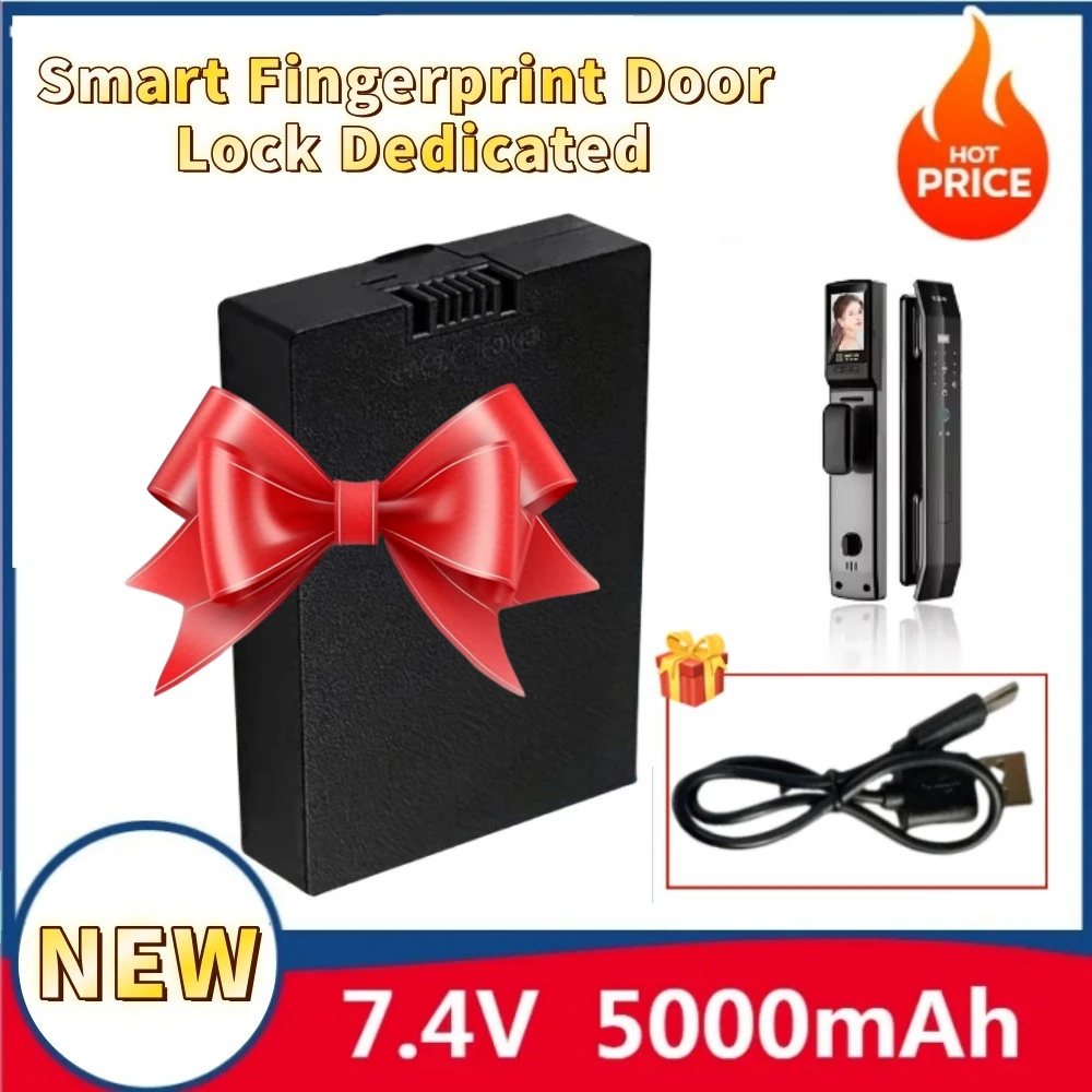 

For Intelligent Door Lock Zns-09b1 Fingerprint Password Lock Electronic Battery Door Finger Print Locker Battery