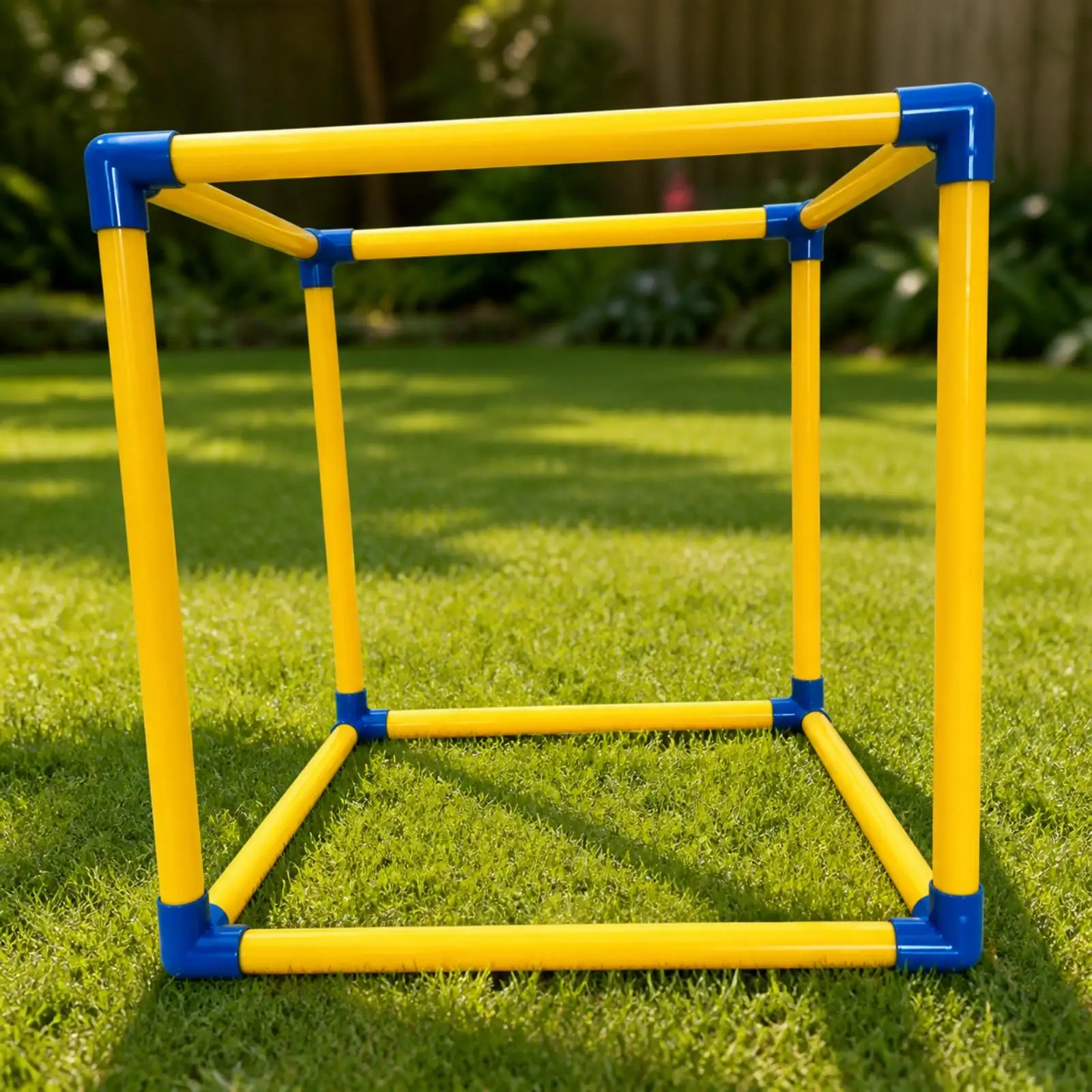 Spacious Cat Play Frame PVC Activity Cube for Indoor Kittens Hanging Toy Support Lightweight Pet Fun Busy Cube Toy for Cats