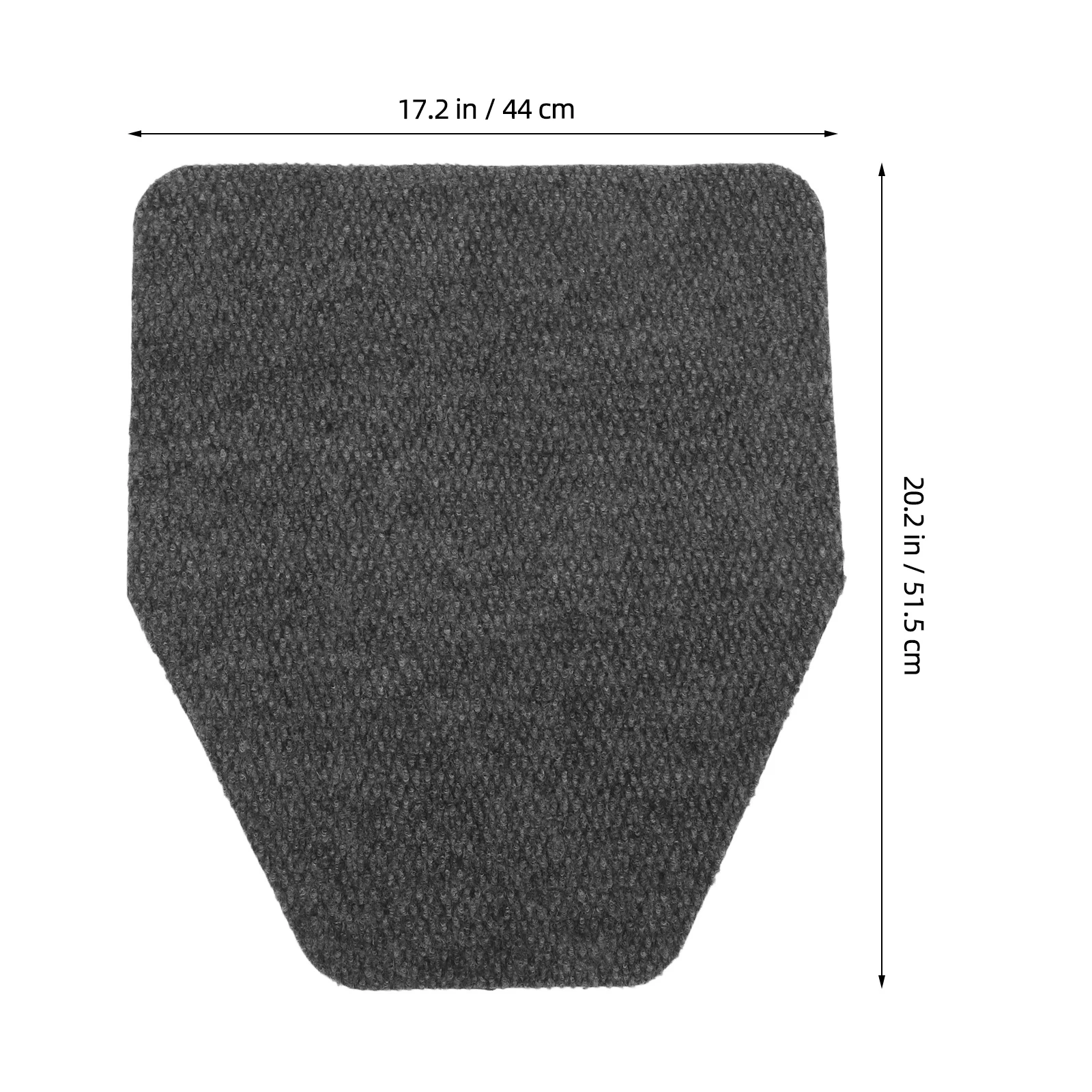 Urinal Mats For Men Bathroom Dark Grey Slip Resistant Absorbent Floor Protection Commercial Washable Reusable Moisture