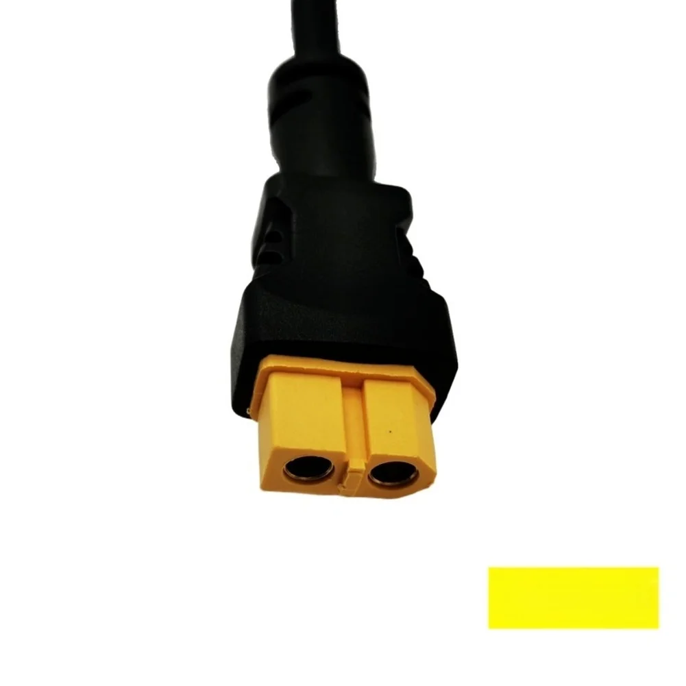 1pc FOR XT60 To DC5521 5525 Charging Cable Adapter For Solar Panel Outside For Power Station 1.5M Cable Secure Connector Parts
