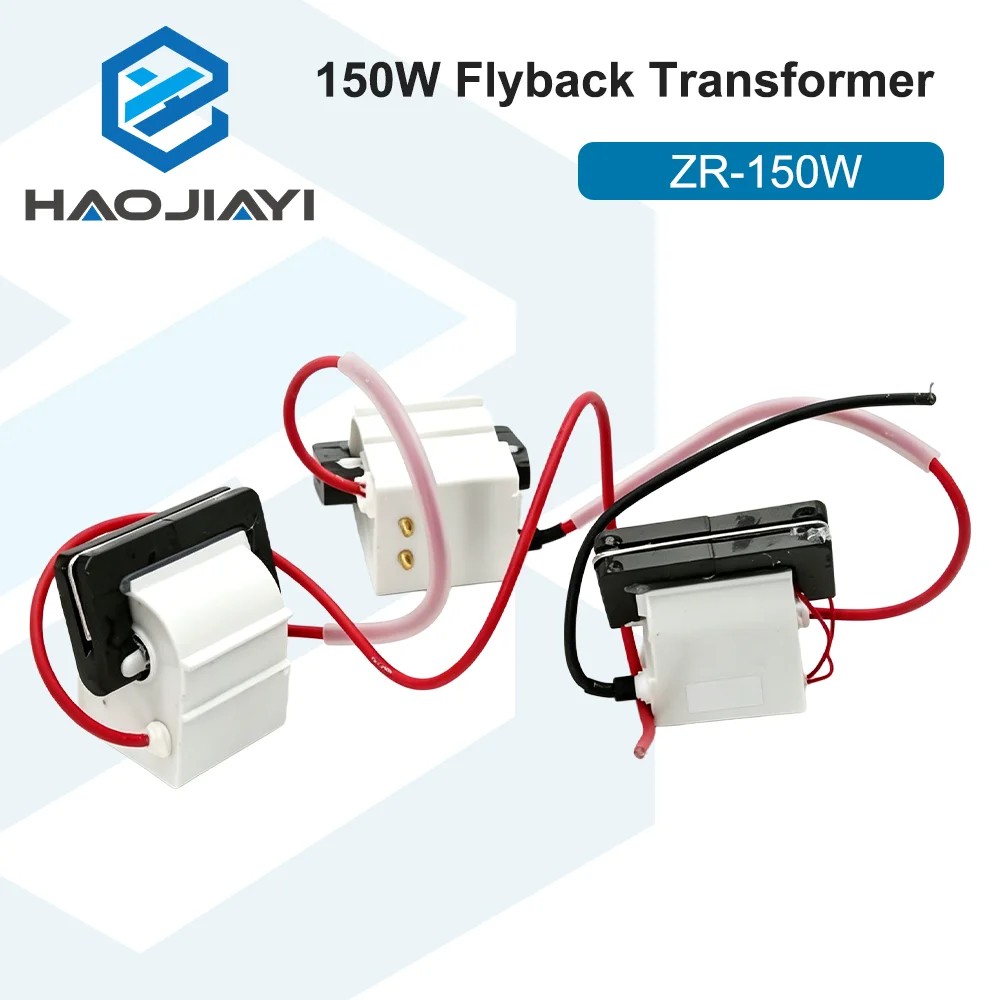 CO2 Laser Power Supply 150W Flyback Transformer for Laser Engraving Cutting Machine Repair