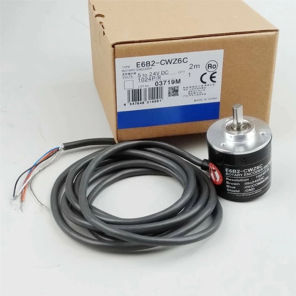 New E6B2-CWZ6C For Omron E6B2-CWZ6C 1024P/R Rotary Encoder