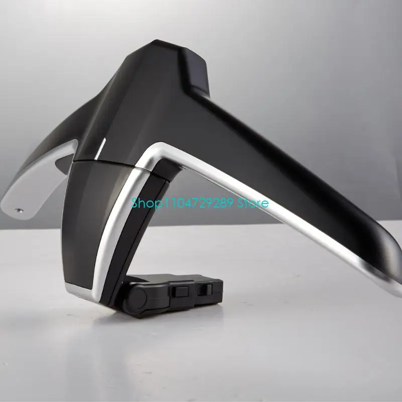 D8KE Car Coat Hanger with Rounded Edges and Side Arm Extension Support