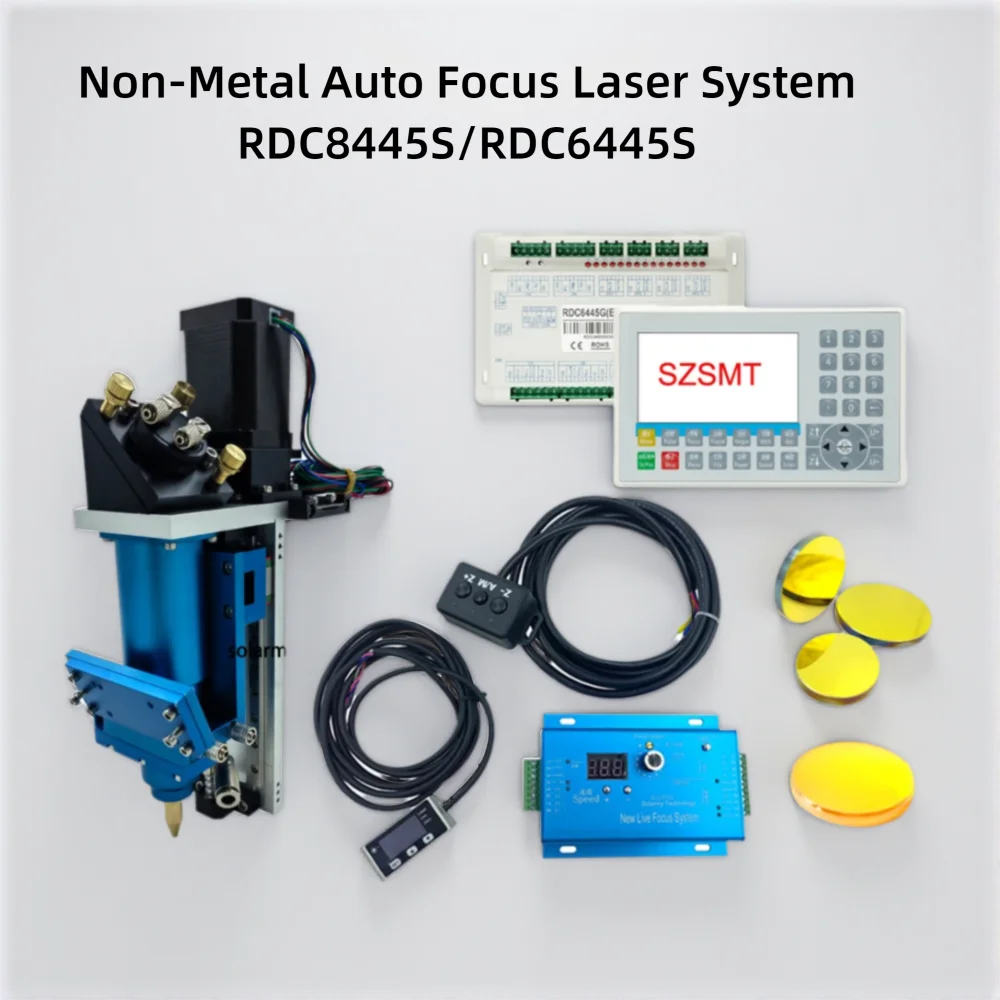 New Type Non-Metal Auto Focus Full Set Laser Cutting System RDC6442 RDC6445 RDC8445S For 60W-300W CO2 Laser Cutting Machine