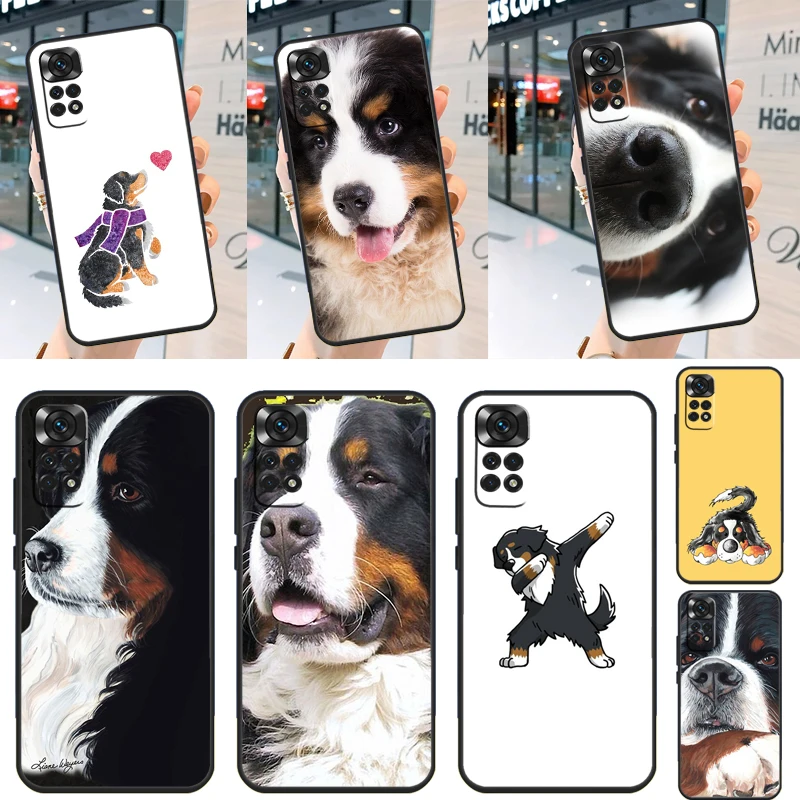 Bernese Mountain Dog Case For Xiaomi Redmi Note 12 11 10 9 8 Pro 10S 11S 12S Redmi 10C 9A 9C 9T 10A 12C Cover